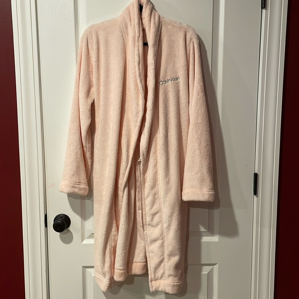 Calvin Klein Plush Robe Size M/L